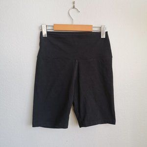 Aerie Chill Play Move Black Biker Shorts